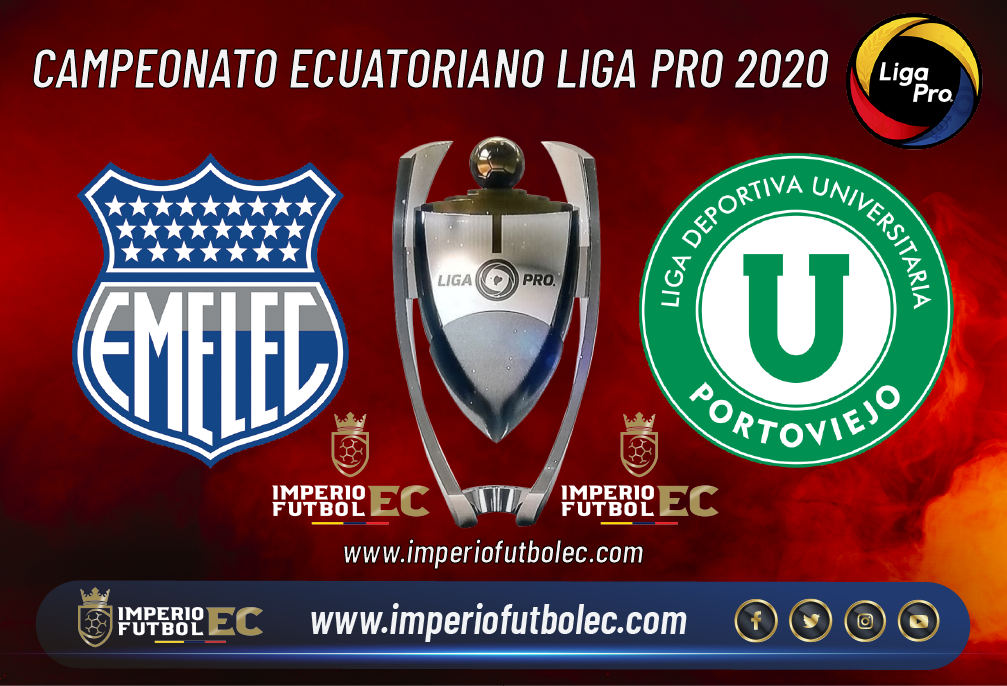 Emelec vs Liga de Portoviejo EN VIVO