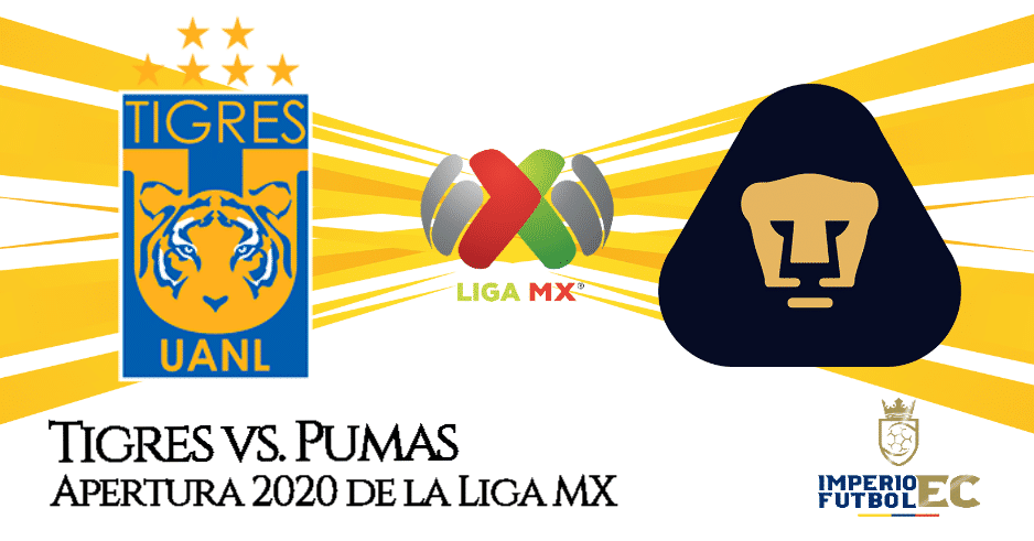 MÉXICO VER PARTIDO Tigres y Pumas EN VIVO por el partido por la fecha 6 del Guardianes 2020 de la Liga MX