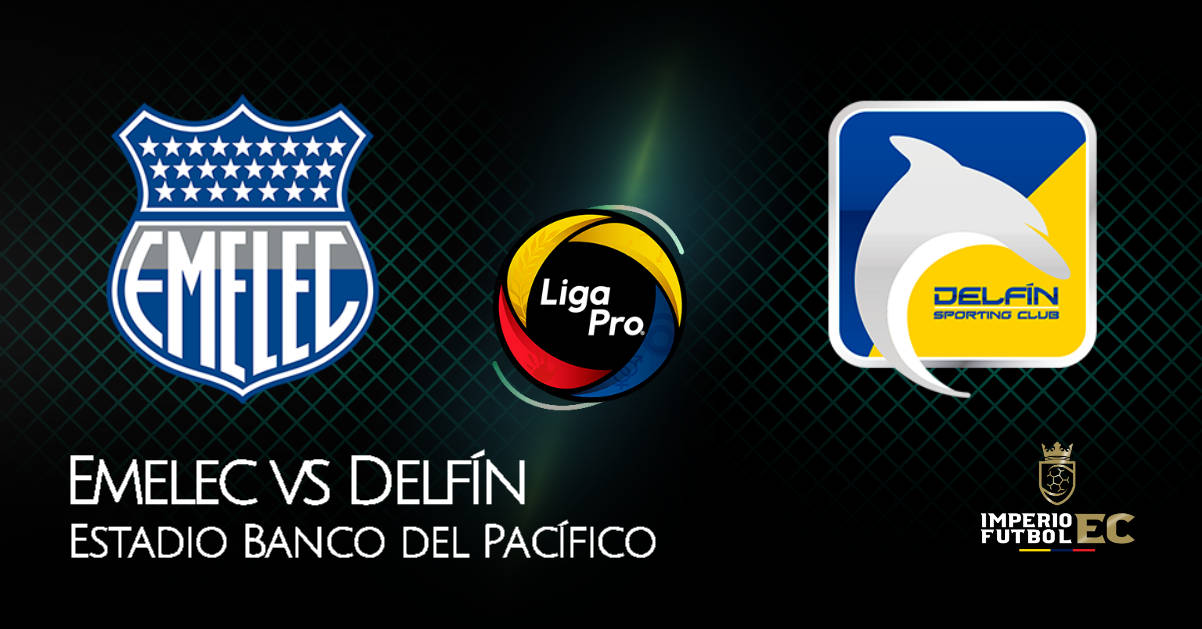 EN VIVO EMELEC vs DELFÍN GOL TV LIGA PRO 2020