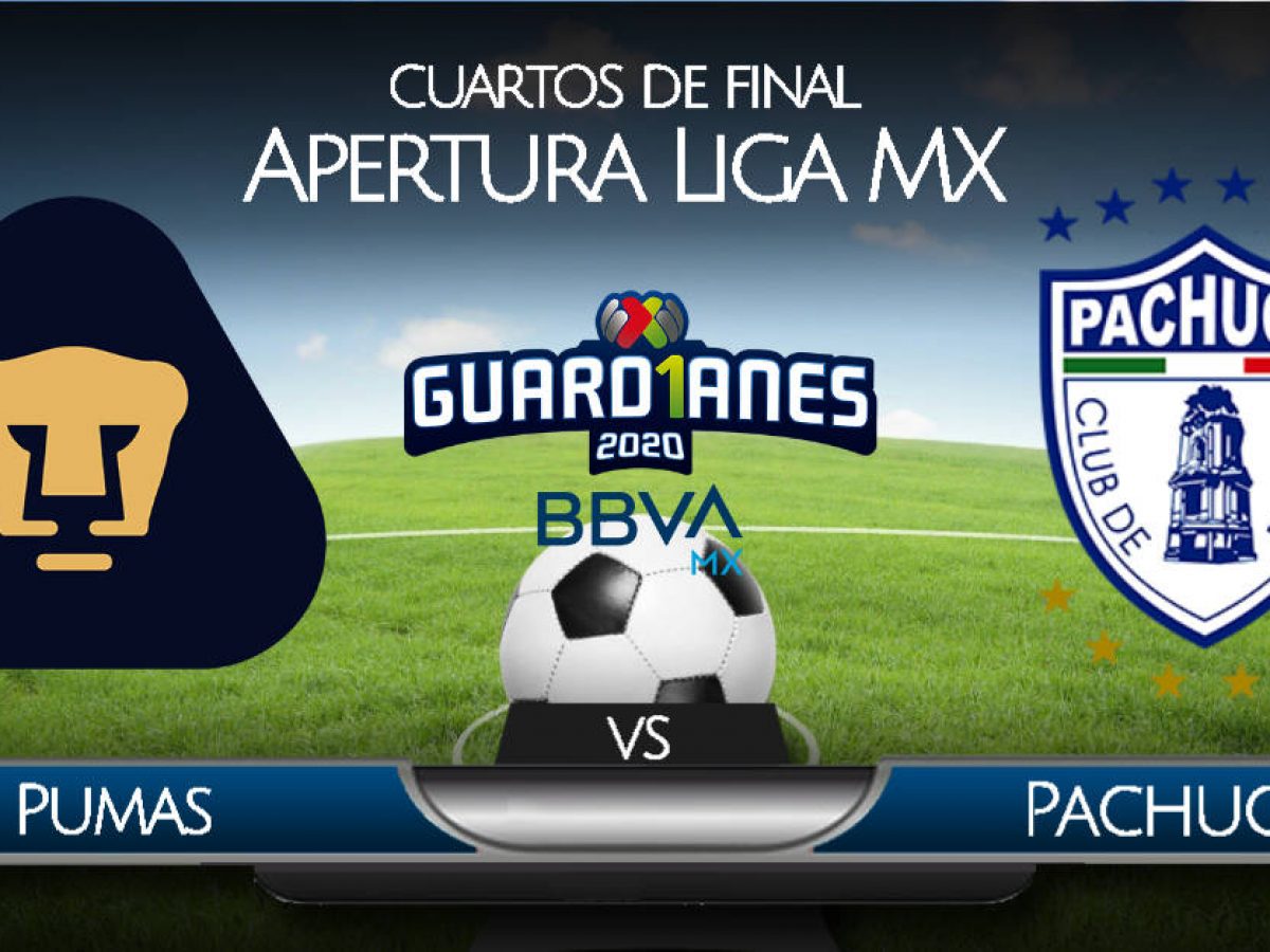 Pumas UNAM vs Pachuca EN VIVO TUDN por cuartos final de la Liga MX