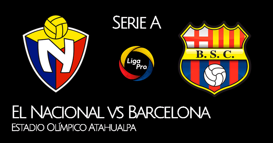 VER GOL TV Barcelona vs El Nacional EN VIVO por la Liga Pro