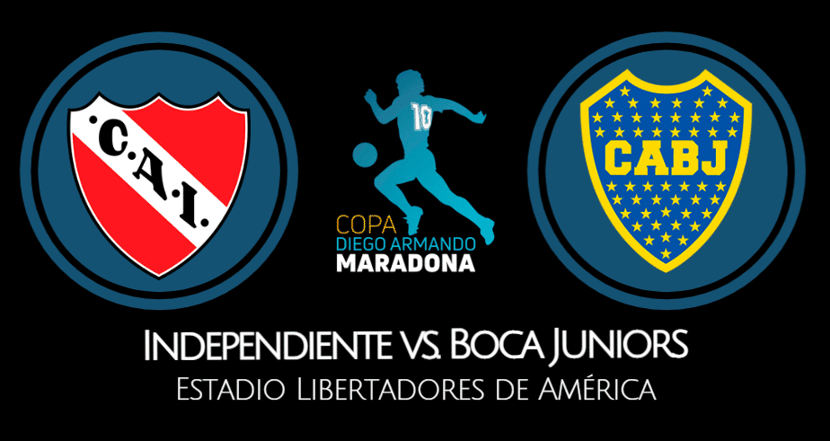 Boca Juniors vs Independiente EN VIVO Copa Diego Maradona
