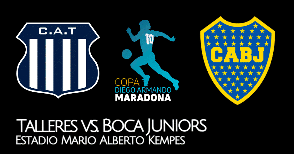 Boca Juniors vs Talleres EN VIVO TNT Sports por la Copa Diego Maradona