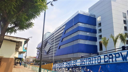 Falla en el Estadio Capwell por el desprendimiento de estructura metálica.