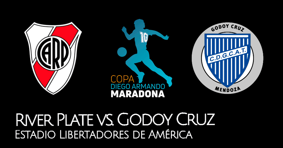HOY River Plate vs Godoy Cruz EN VIVO por Copa Diego Maradona