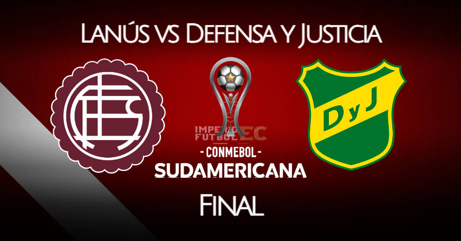 Lanús vs Defensa y Justicia EN VIVO final de Copa Sudamericana