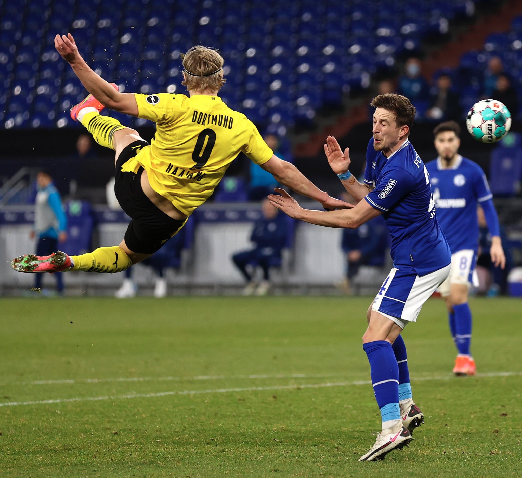 Goleada de Borussia Dortmund con un golazo de HAALAND