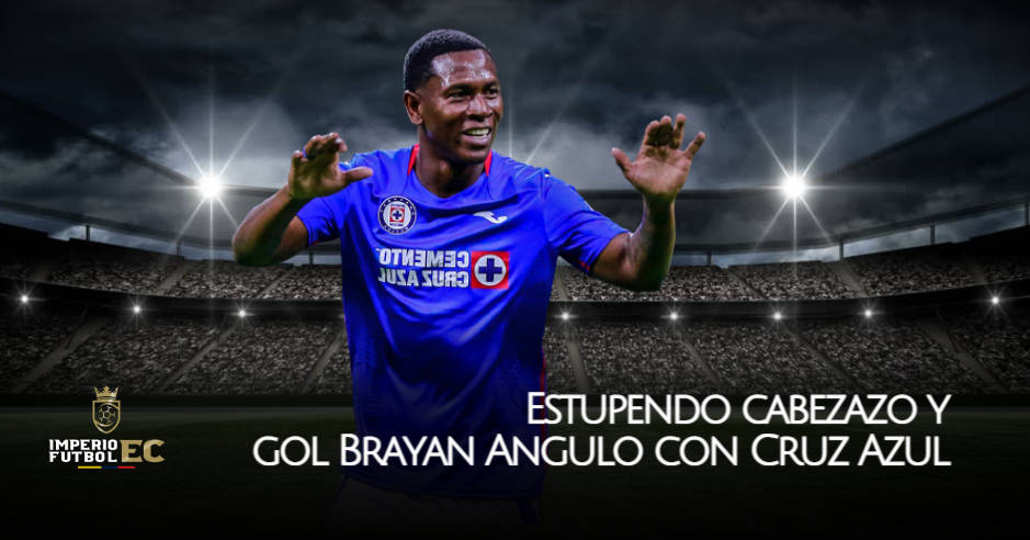 Estupendo cabezazo y gol Brayan Angulo con Cruz Azul