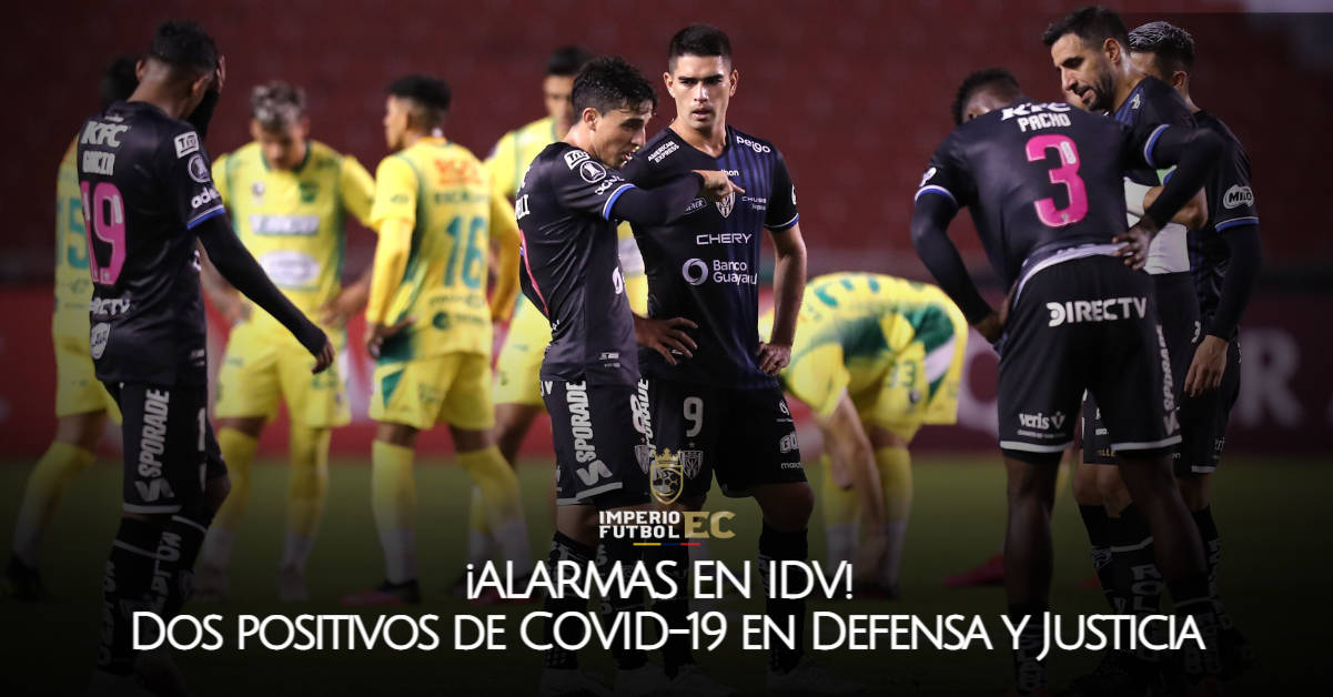 ¡ALARMAS EN IDV! Dos positivos de COVID-19 en Defensa y Justicia