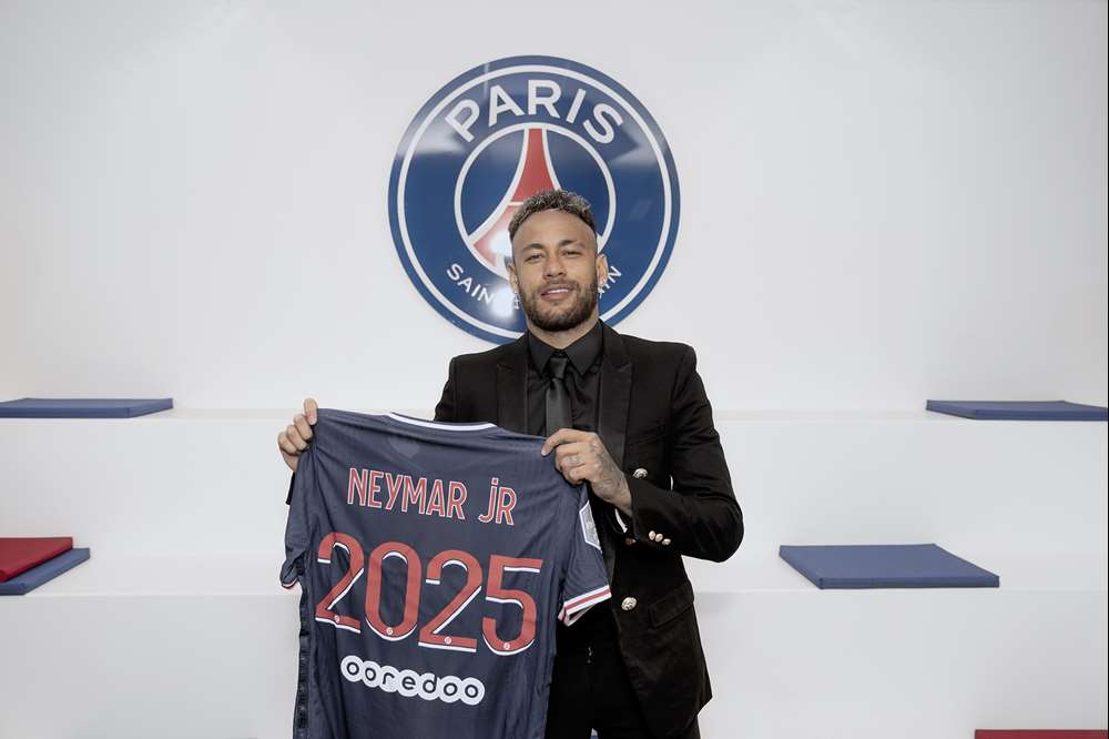 PSG dio a conocer la renovación del contrato de Neymar Jr