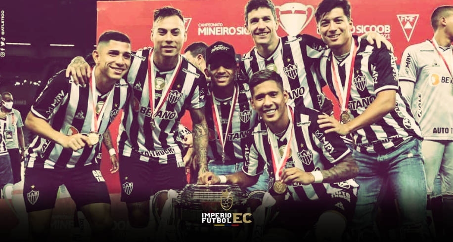 Alan Franco se consagró campeón con el Atlético Mineiro por el Campeonato del Estado de Minas Gerais