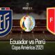 Partido de Ecuador vs Perú EN VIVO Direc TV juegan este miércoles a las 1600 horas de Lima y Quito por la fecha 4 de la Copa América 2021 válido al grupo B.