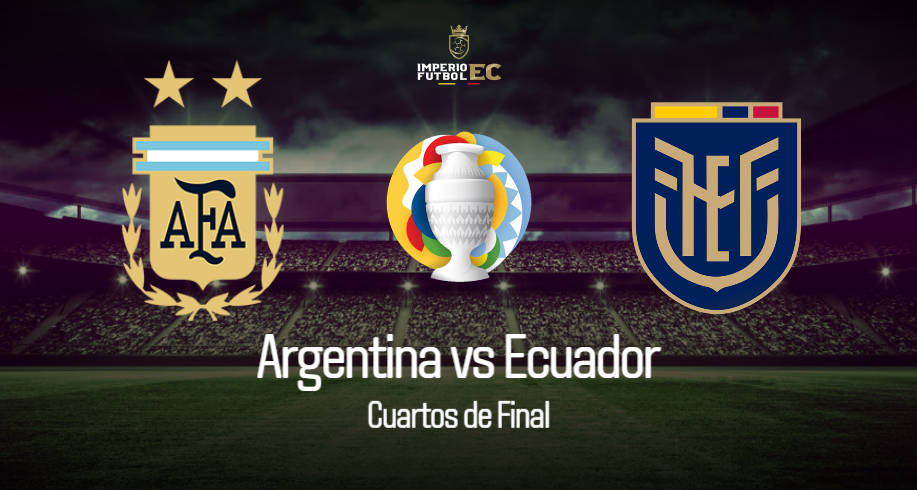 Argentina vs Ecuador Cuartos de Final Copa América