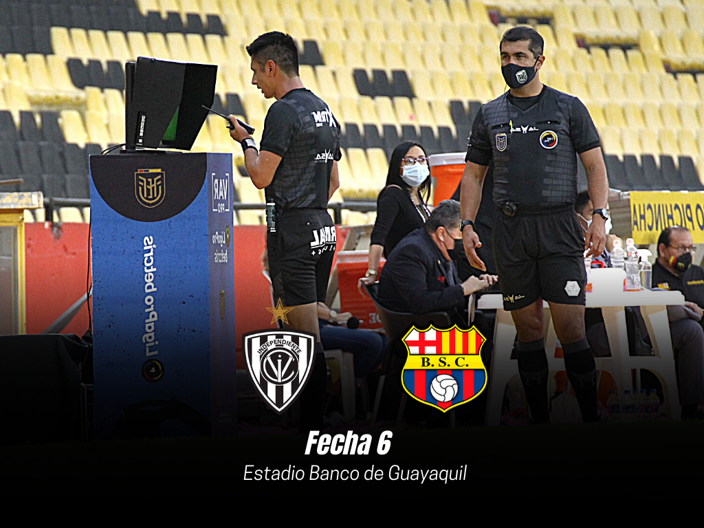 ¡CONFIRMADO El partido entre IDV y Barcelona SC tendrá VAR!