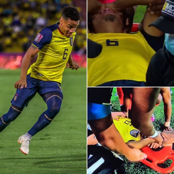 Byron Castillo - lesión rodilla - Selección Ecuador