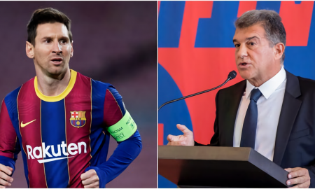 Joan Laporta reveló que tenía la esperanza de que Messi jugar gratis en Barcelona