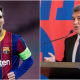 Joan Laporta reveló que tenía la esperanza de que Messi jugar gratis en Barcelona