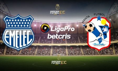 Ver partido de fútbol Emelec vs. Manta EN VIVO fecha 15 Liga Pro