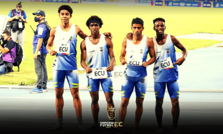 Medalla de oro para Ecuador en los 4x400 metros de relevos masculino