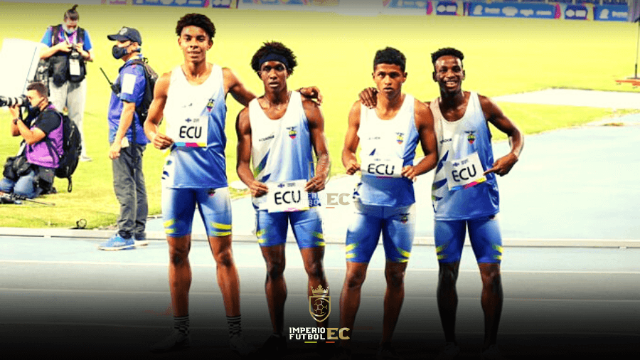 Medalla de oro para Ecuador en los 4x400 metros de relevos masculino