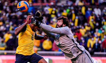 Allison VAR Ecuador vs Brasil