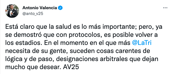 Antonio Valencia explota con el COE Nacional