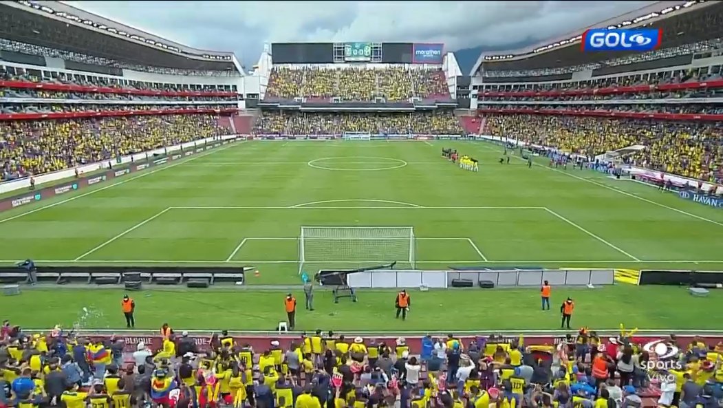 Estadio Rodrigo Paz Ecuador vs Brasil