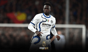 Felipe Caicedo ya debutó con la camiseta de Inter en la Serie A italiana