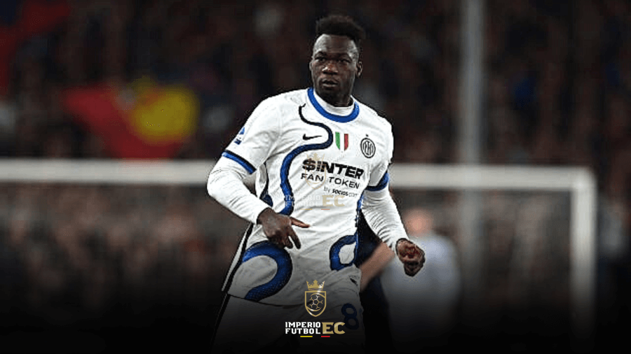 Felipe Caicedo ya debutó con la camiseta de Inter en la Serie A italiana