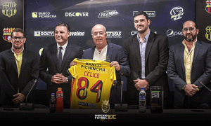 Jorge Célico oficialmente es presentado como nuevo entrenador de Barcelona SC