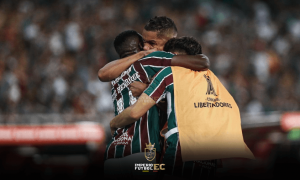 El ecuatoriano Mario Pineida presente en el triundo de Fluminense ante Olimpia por Copa Libertadores