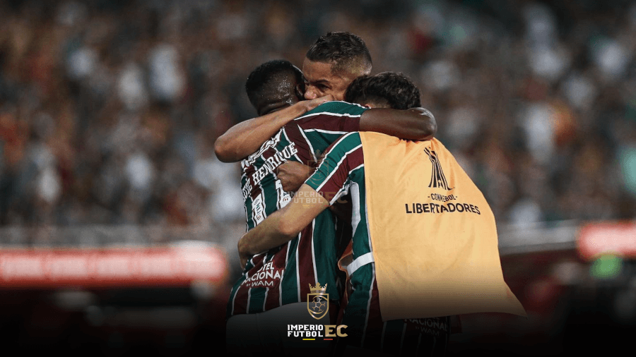 El ecuatoriano Mario Pineida presente en el triundo de Fluminense ante Olimpia por Copa Libertadores