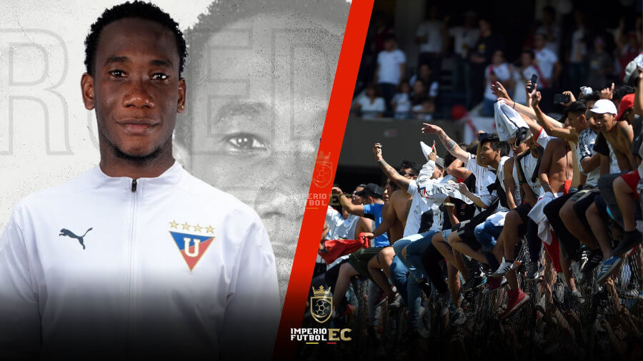 Luis Caicedo pidió disculpas y explicó su reacción en contra de la hinchada de Liga de Quito