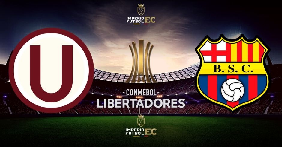Universitario vs. Barcelona SC EN VIVO canales de TV por la Copa Libertadores 2022