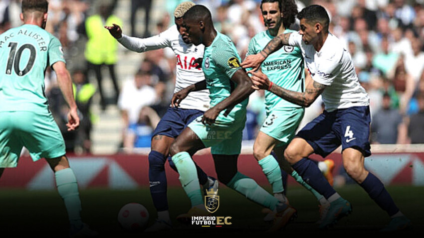 Moisés Caicedo fue elegido 'mejor jugador' en el partido por la Premier League ante el Tottenham