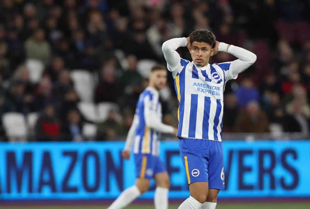 PREOCUPANTE ¡Jeremy Sarmiento jugó en el Brighton Sub 23 y salió lesionado!