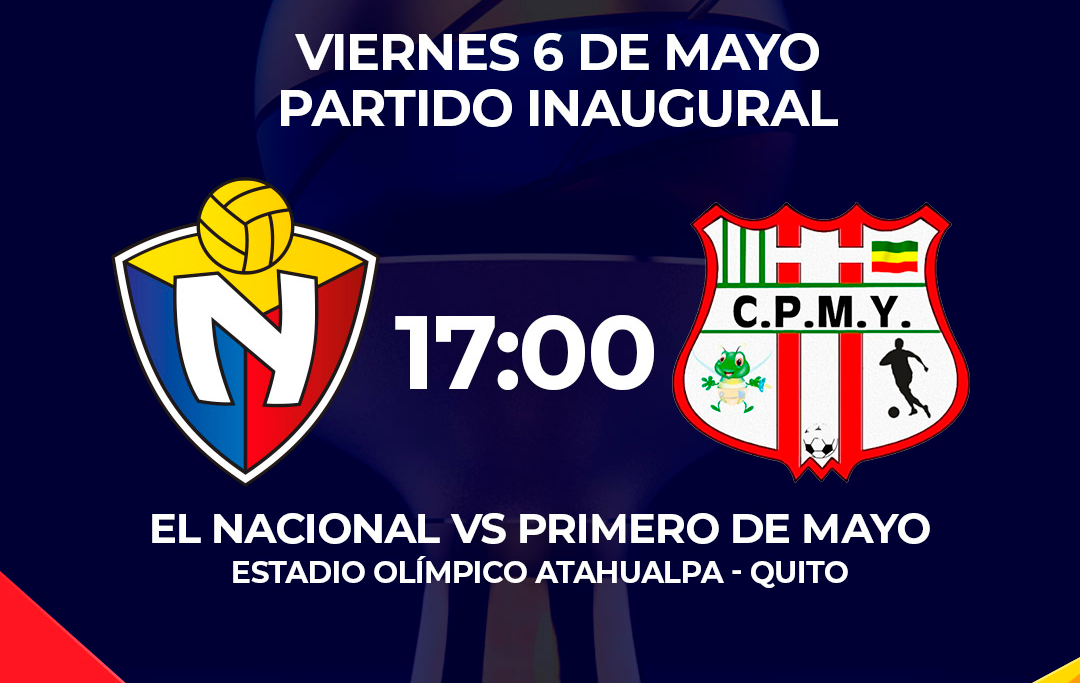 VER PARTIDO El Nacional vs Primero de Mayo EN VIVO