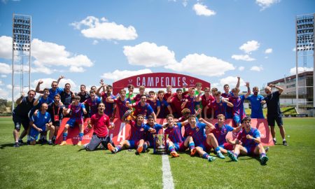 Diego Almeida conquistan la Copa de Campions con la Masía del FC Barcelona