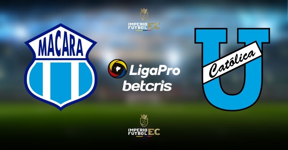 EN VIVO MACARÁ vs. U. CATÓLICA por la Liga Pro 2022 - Fecha 4