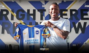 Pervis Estupiñan fue presentado como nuevo jugador del Brighton