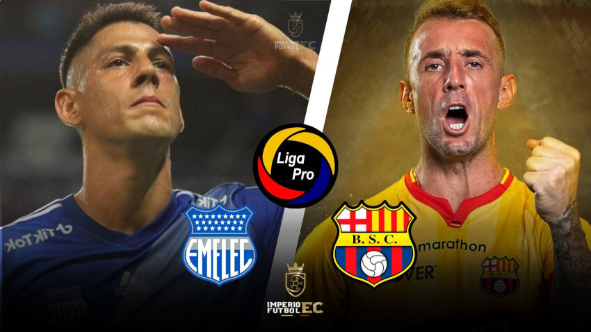 Barcelona SC alista once para enfrentar a Emelec en el Clásico del Astillero