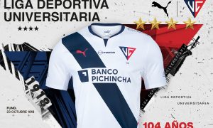 Liga de Quito camiseta aniversario