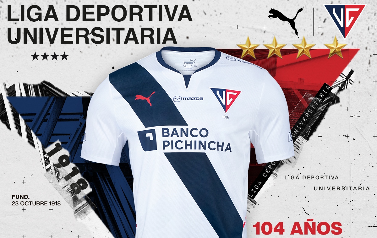 Liga de Quito camiseta aniversario