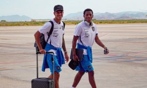 Piero Hincapie y Gonzalo Plata Seleccion Ecuador