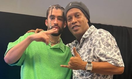 Ronaldinho y Bad Bunny