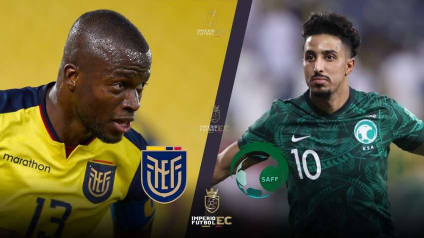 VER PARTIDO Ecuador vs. Arabia Saudita EN VIVO amistoso por la fecha FIFA