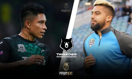 Victoria de Krasnodar de Cristian Ramírez en duelo de ecuatorianos por la Premier de Rusia