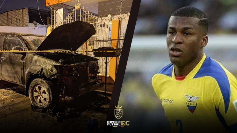 Frickson Erazo ex Mundialista con la Selección de Ecuador sufrió un atentado  en su contra