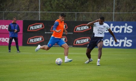 Alan Franco entrenamiento