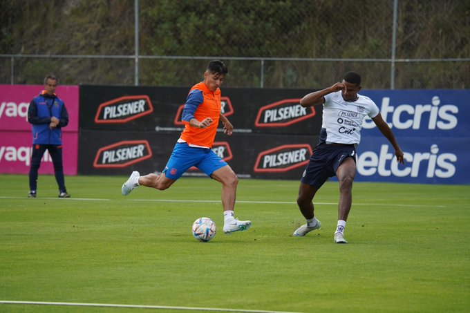 Alan Franco entrenamiento